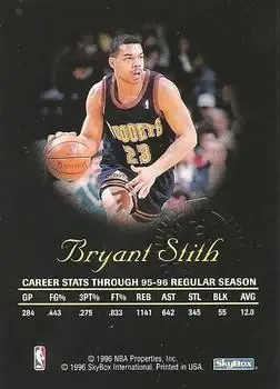 Back of Bryant Stith