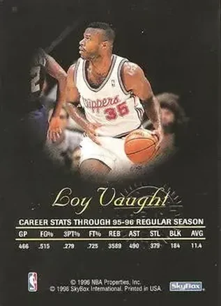 Loy Vaught back