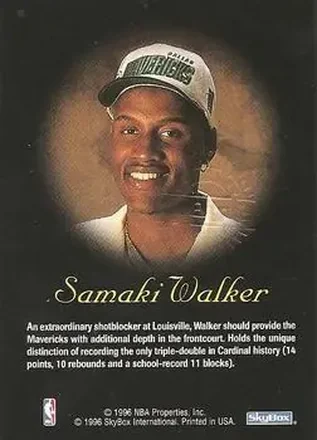 Samaki Walker back