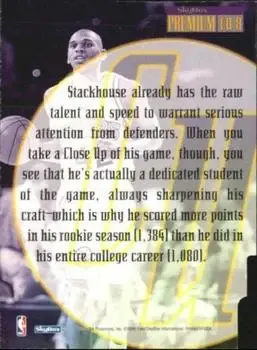 Back of Jerry Stackhouse