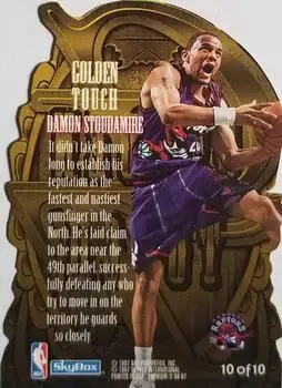Back of Damon Stoudamire