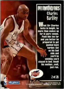 Back of Charles Barkley