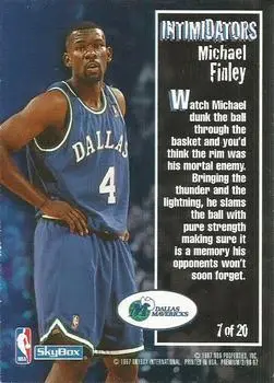 Back of Michael Finley