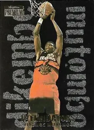 1996-97 SkyBox Premium #14 Intimidators Dikembe Mutombo