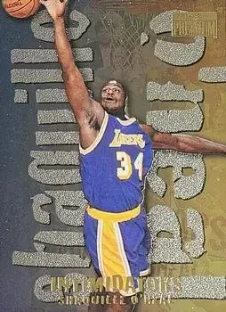 1996-97 SkyBox Premium #15 Intimidators Shaquille O'Neal