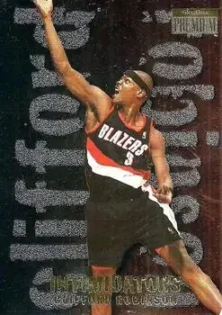 1996-97 SkyBox Premium #17 Intimidators Clifford Robinson