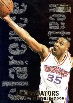 1996-97 SkyBox Premium #20 Intimidators Clarence Weatherspoon