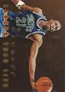 1996-97 SkyBox Premium #B3 Larger Than Life Kevin Garnett