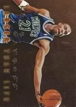 1996-97 SkyBox Premium #B3 Larger Than Life Kevin Garnett