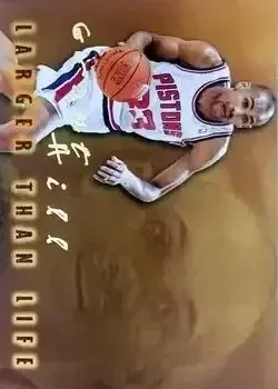 1996-97 SkyBox Premium #B5 Larger Than Life Grant Hill