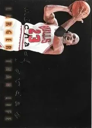 1996-97 SkyBox Premium #B7 Larger Than Life Michael Jordan