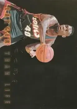 1996-97 SkyBox Premium #B8 Larger Than Life Shawn Kemp