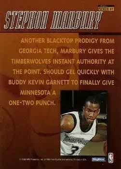 Back of Stephon Marbury