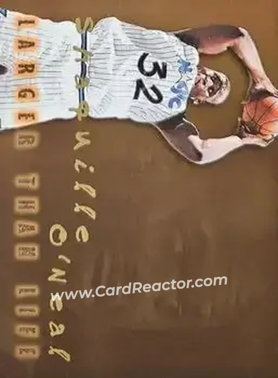 Front of Shaquille O'Neal