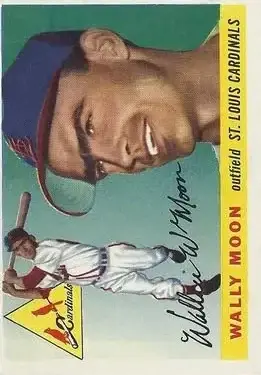 1955 Topps #67 Wally Moon