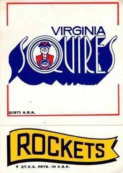 1973-74 Topps #NNO Team Stickers Card #NNO
