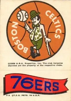 1973-74 Topps #NNO Team Stickers Card #NNO