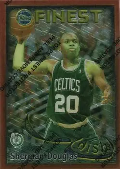 1995-96 Finest #DS2 Dish and Swish Card #DS2
