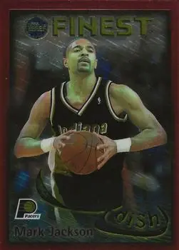 1995-96 Finest #DS11 Dish and Swish Card #DS11