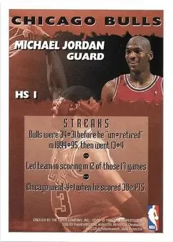Back of Michael Jordan