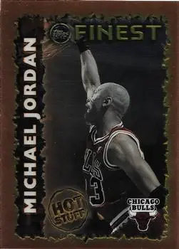1995-96 Finest #HS1 Hot Stuff Michael Jordan