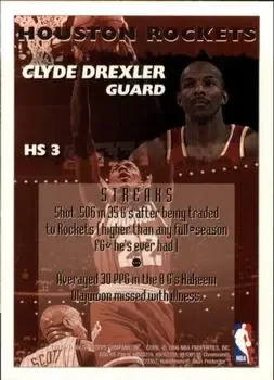 Back of Clyde Drexler