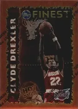 1995-96 Finest #HS3 Hot Stuff Clyde Drexler