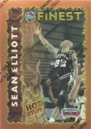 1995-96 Finest #HS5 Hot Stuff Sean Elliott
