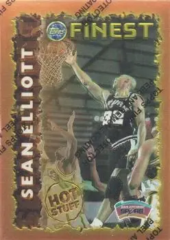 1995-96 Finest #HS5 Hot Stuff Sean Elliott
