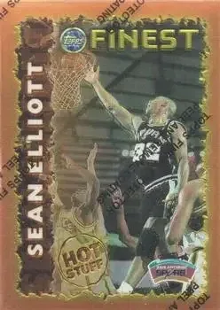 1995-96 Finest #HS5 Hot Stuff Sean Elliott