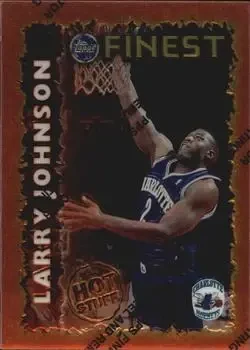 1995-96 Finest #HS7 Hot Stuff Larry Johnson