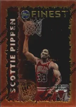 1995-96 Finest #HS11 Hot Stuff Scottie Pippen