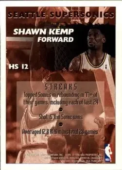 Back of Shawn Kemp