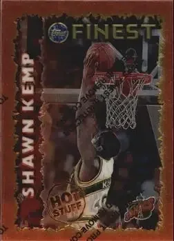 1995-96 Finest #HS12 Hot Stuff Shawn Kemp