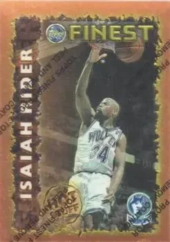 1995-96 Finest #HS14 Hot Stuff Isaiah Rider