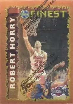 1995-96 Finest #HS15 Hot Stuff Robert Horry
