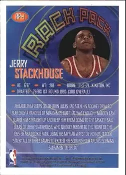 Back of Jerry Stackhouse