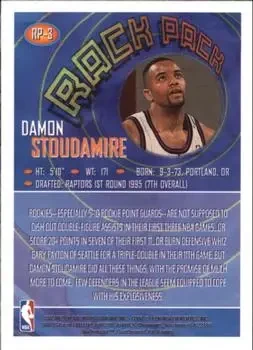 Back of Damon Stoudamire