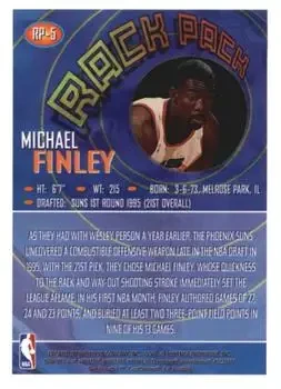 Back of Michael Finley