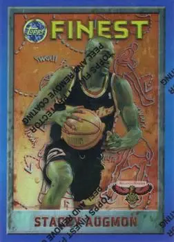 1995-96 Finest #2 Refractors Stacey Augmon