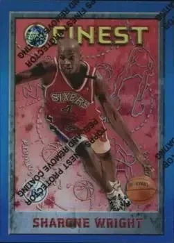 1995-96 Finest #4 Refractors Sharone Wright