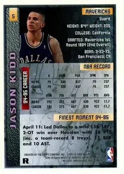 Back of Jason Kidd