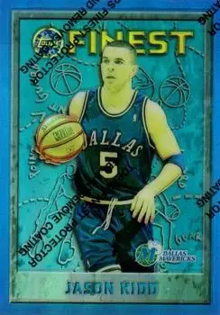 1995-96 Finest #5 Refractors Jason Kidd
