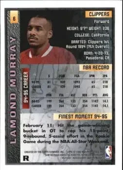 Back of Lamond Murray