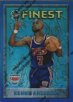 1995-96 Finest #7 Refractors Kenny Anderson