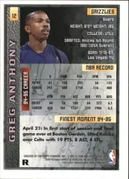 Back of Greg Anthony