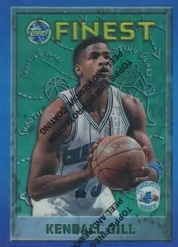 1995-96 Finest #13 Refractors Kendall Gill
