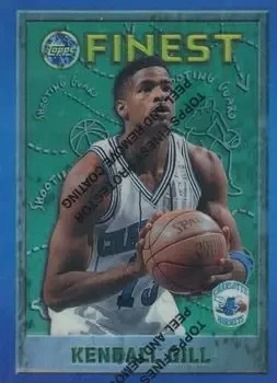 1995-96 Finest #13 Refractors Kendall Gill
