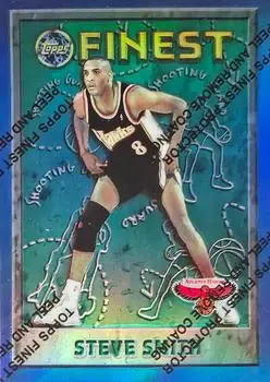 1995-96 Finest #16 Refractors Steve Smith