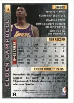 Back of Elden Campbell
